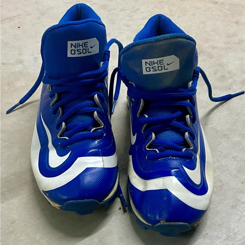 Nike Blue and White Athletic Shoes